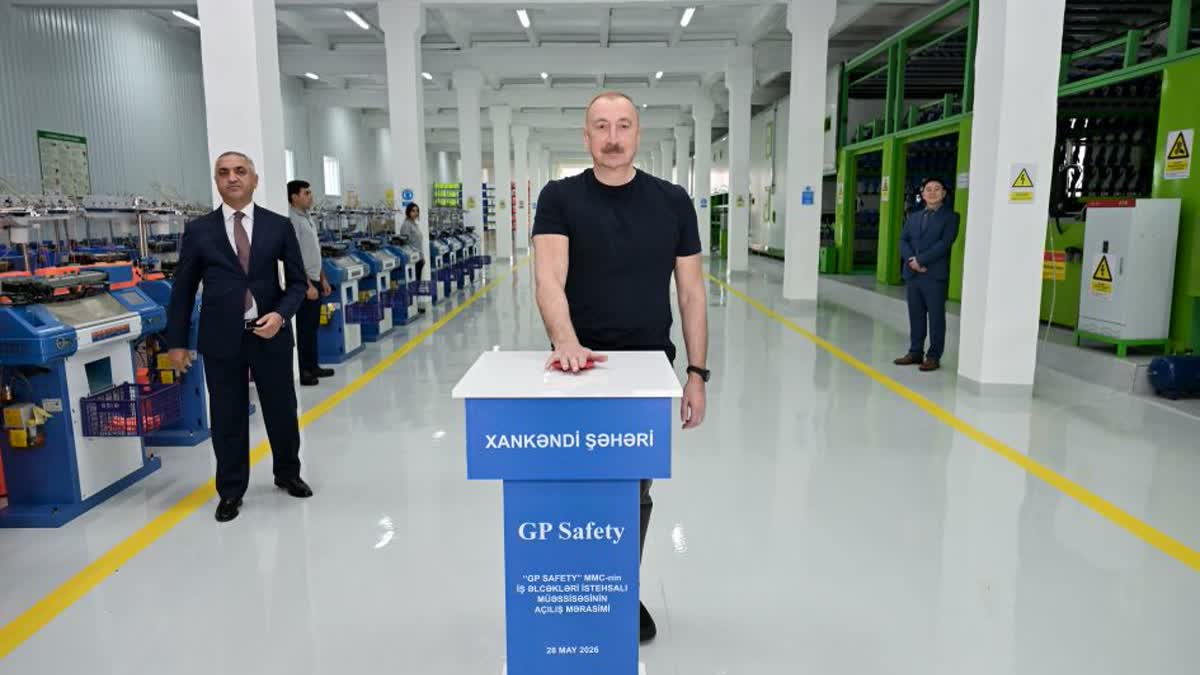 В Ханкенди открыли предприятие GP Safety по производству рабочих перчаток