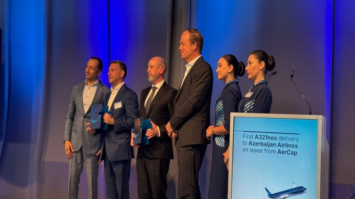 AZAL получил первый Airbus A321neo нового поколения