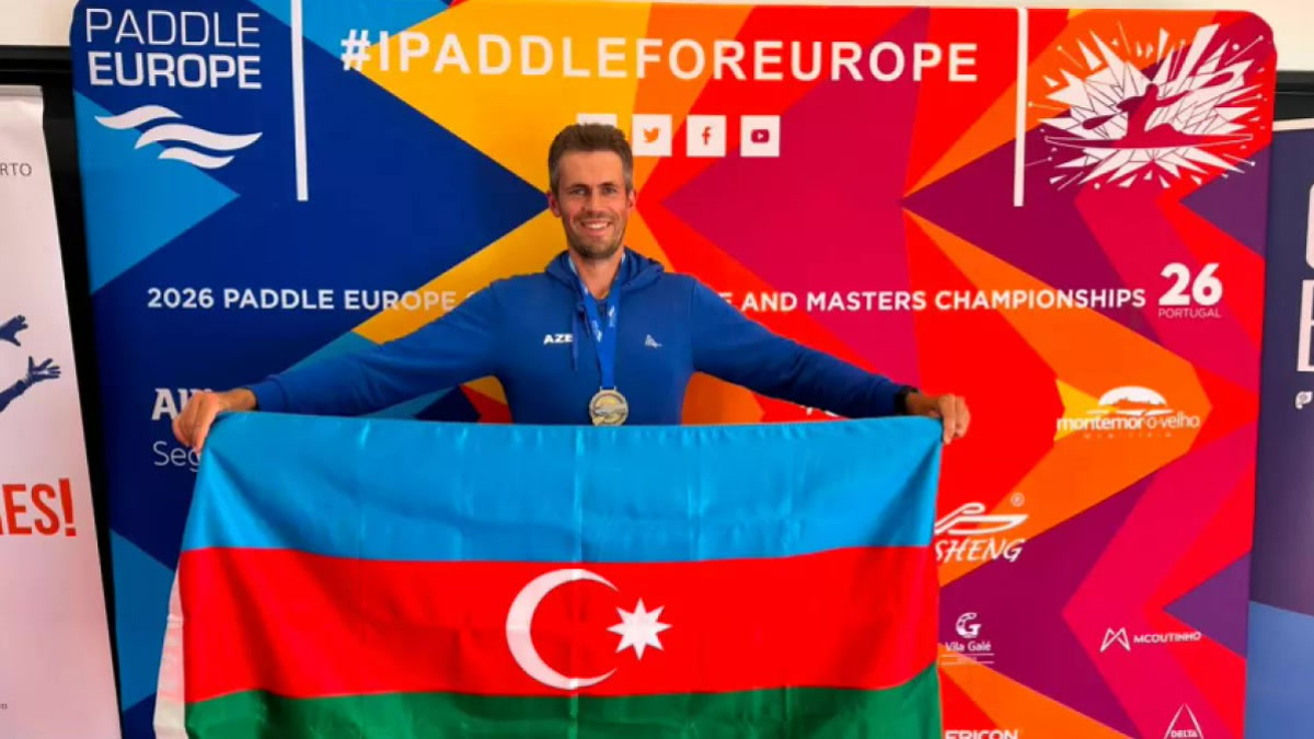 Азербайджанский каноист Богдан Куруц стал чемпионом Европы в Португалии