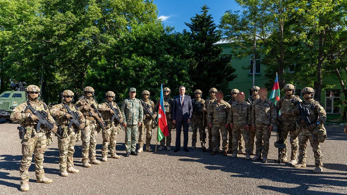 Азербайджанские военные начали учения «Кавказский орел — 2026» в Грузии