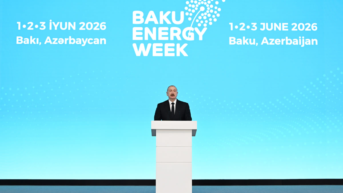 Алиев заявил о строительстве Зангезурского коридора на Baku Energy Forum