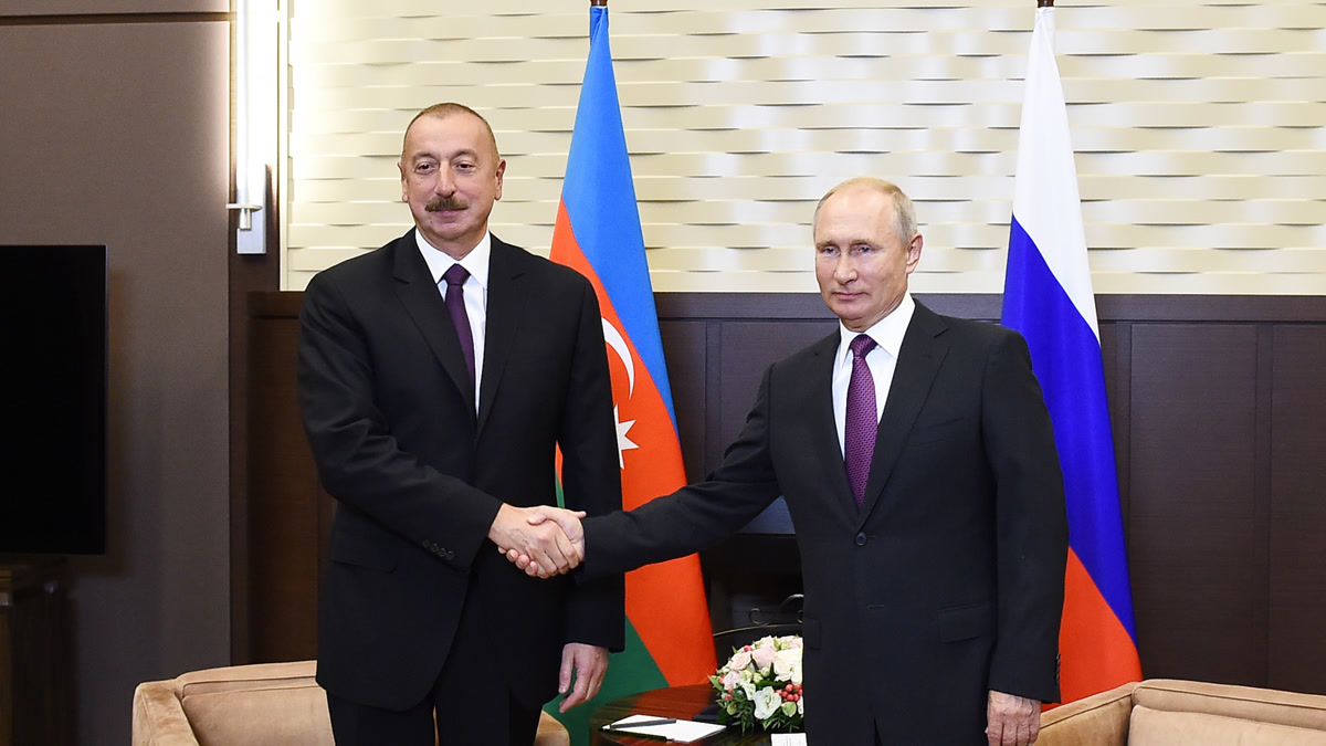 Ильхам Алиев и Владимир Путин обсудили отношения Азербайджана и России