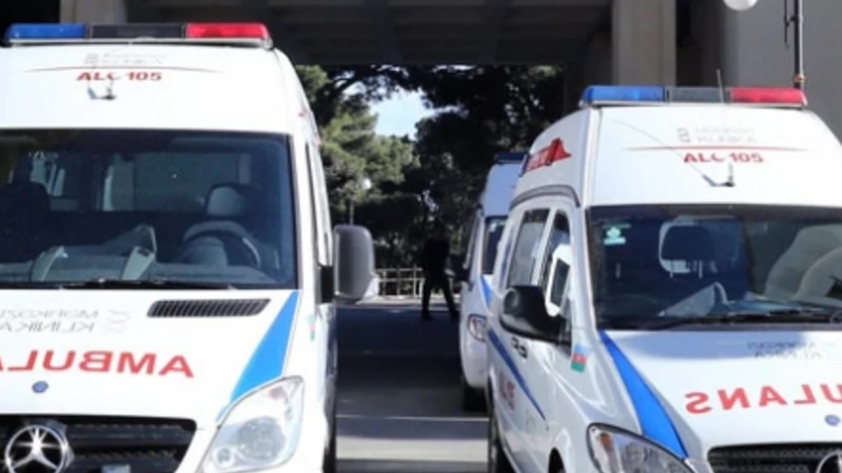 В Кюрдамире произошло цепное ДТП, пострадали два человека