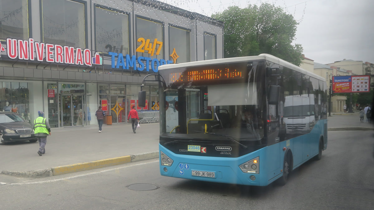 В Баку временно изменили движение автобусов №6, 88, 88A и 202