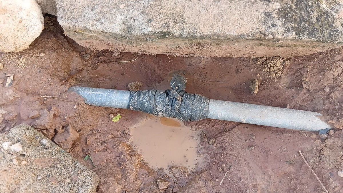 В Говсане временно отключат воду из-за аварии на линии